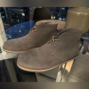 Never worn! Hari Mari grey suede Chelsea boots.